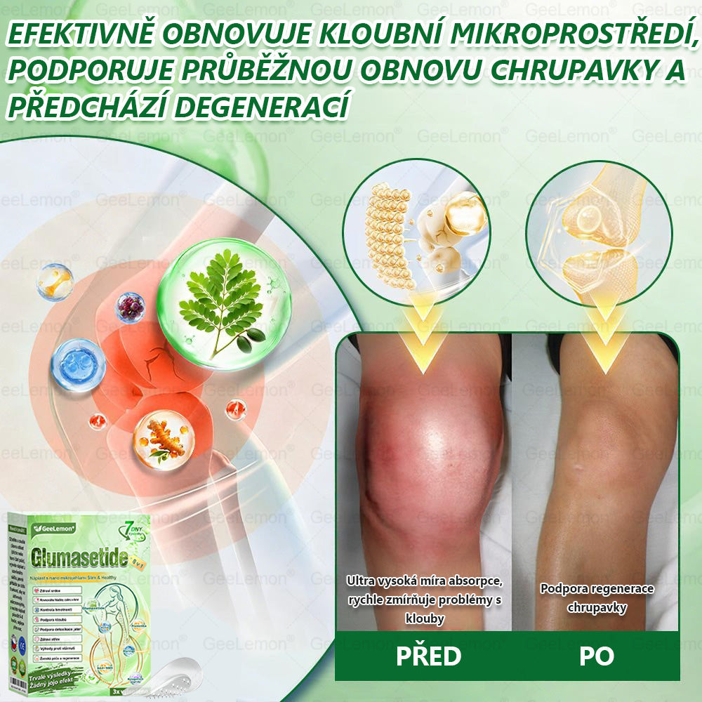 Doporučeno Fakultní nemocnicí Motol · 👩‍⚕️ Oficiální prodejna BENU | 🎁 𝐆𝐞𝑒𝑙𝑒𝐦𝐨𝐧® Glum𝐚𝐬𝐞tide 8 v 1 – Zeštíhlující nano mikrojihlový náplast 🇨🇿 Jen 1× denně ✅ Viditelné změny za 7 dní – na obezitu, kardiovaskulární zdraví, diabetes a kloubní problémy