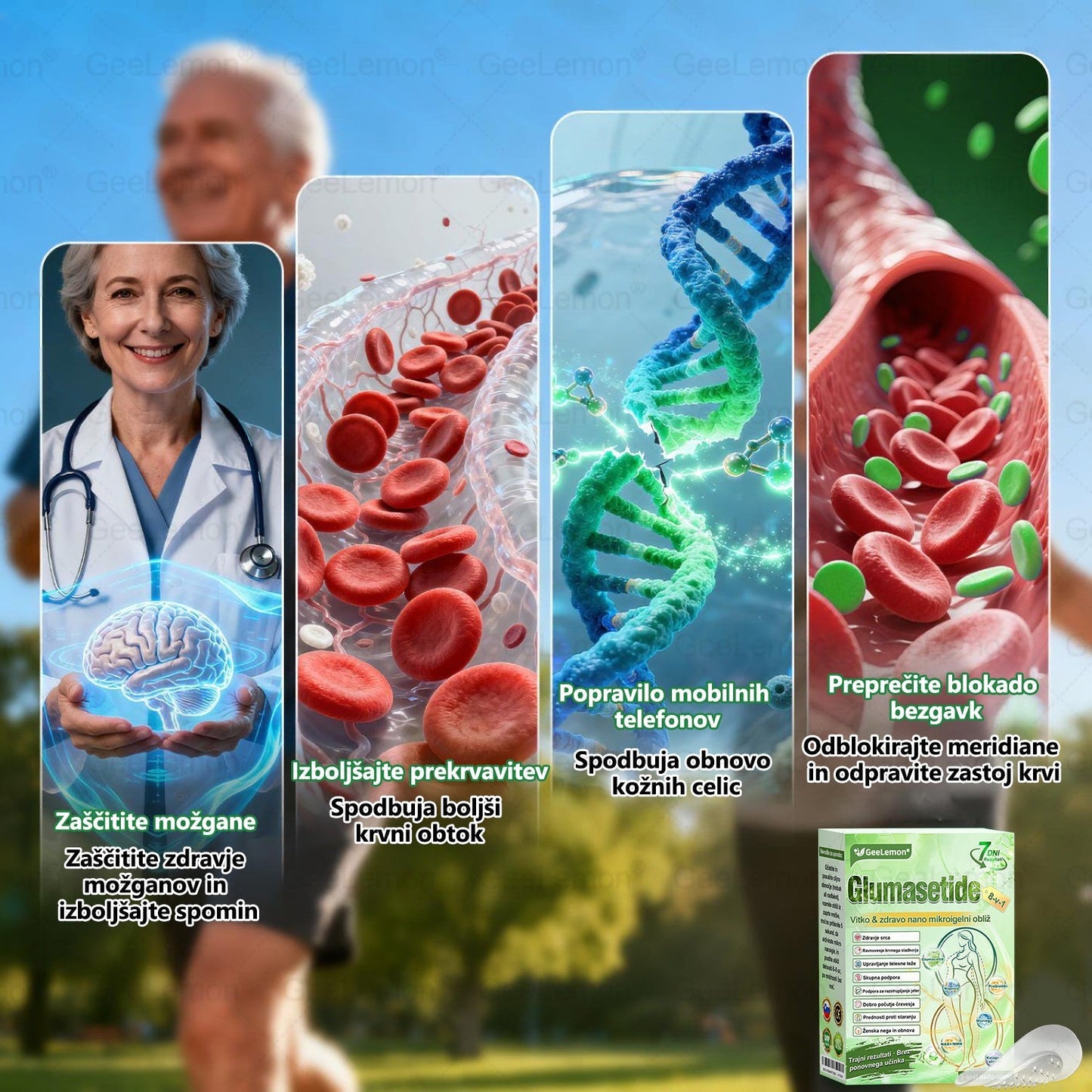 Registrirano pri JAZMP in GMP certificirano👩‍⚕️🎁 𝐆𝐞𝑒𝐿𝑒𝐦𝐨𝐧® 𝐆𝐥𝐮𝐦𝐚𝐬𝐞𝐭𝐢𝐝𝐞 8 v 1 Hujševalni in zdravju namenjen nano obliž z mikroiglicami 🇸🇮 (Samo enkrat na dan, vidne spremembe že v 7 dneh)