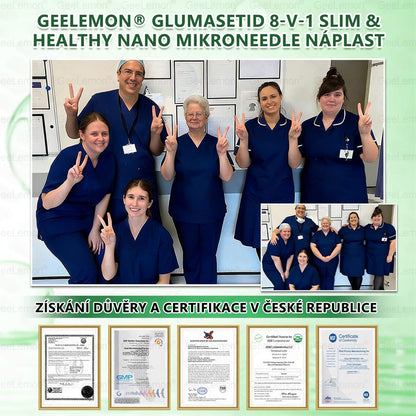 Doporučeno Fakultní nemocnicí Motol · 👩‍⚕️ Oficiální prodejna BENU | 🎁 𝐆𝐞𝑒𝑙𝑒𝐦𝐨𝐧® Glum𝐚𝐬𝐞tide 8 v 1 – Zeštíhlující nano mikrojihlový náplast 🇨🇿 Jen 1× denně ✅ Viditelné změny za 7 dní – na obezitu, kardiovaskulární zdraví, diabetes a kloubní problémy
