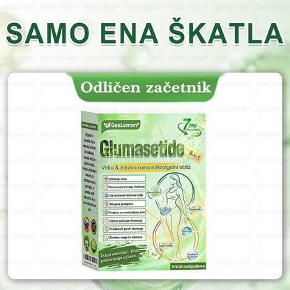 Registrirano pri JAZMP in GMP certificirano👩‍⚕️🎁 𝐆𝐞𝑒𝐿𝑒𝐦𝐨𝐧® 𝐆𝐥𝐮𝐦𝐚𝐬𝐞𝐭𝐢𝐝𝐞 8 v 1 Hujševalni in zdravju namenjen nano obliž z mikroiglicami 🇸🇮 (Samo enkrat na dan, vidne spremembe že v 7 dneh)