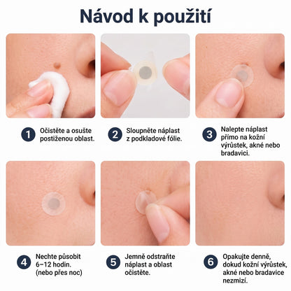 ✨✨✨ PURESHADE® 2v1 mikrojehličková + hydrokoloidní náplast🍀 | Pomáhá odstraňovat vystouplá znaménka, akné, ploché bradavice a kožní výrůstky | Pomáhá zjemnit vrásky, jizvy a nedokonalosti pleti | Diskrétní neviditelná náplast pro obličej i tělo