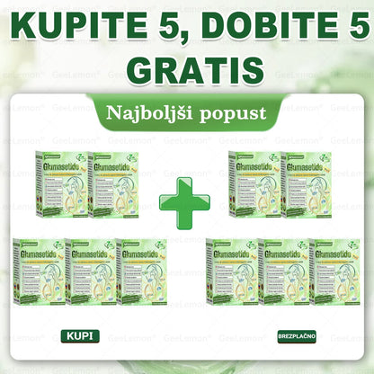 Registrirano pri JAZMP in GMP certificirano👩‍⚕️🎁 𝐆𝐞𝑒𝐿𝑒𝐦𝐨𝐧® 𝐆𝐥𝐮𝐦𝐚𝐬𝐞𝐭𝐢𝐝𝐞 8 v 1 Hujševalni in zdravju namenjen nano obliž z mikroiglicami 🇸🇮 (Samo enkrat na dan, vidne spremembe že v 7 dneh)
